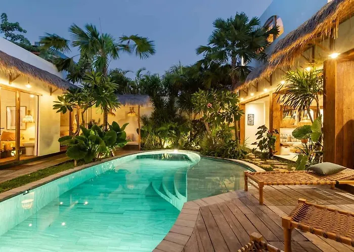 5br Private Pool Rice Fields View - Canggu 別荘 *